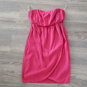 Strapless dress